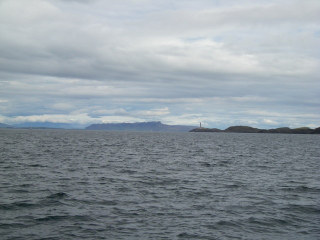 An Sgurr, Eigg from the entrance to the Sound of Mull