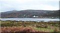 The inundated flood plain of Afon Rhythallt