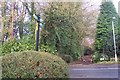 Footpath crosses the A229 Angley Road