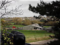 Bydemill Farm from Hannington churchyard