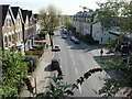 Stapleton Hall Road from Parkland Walk