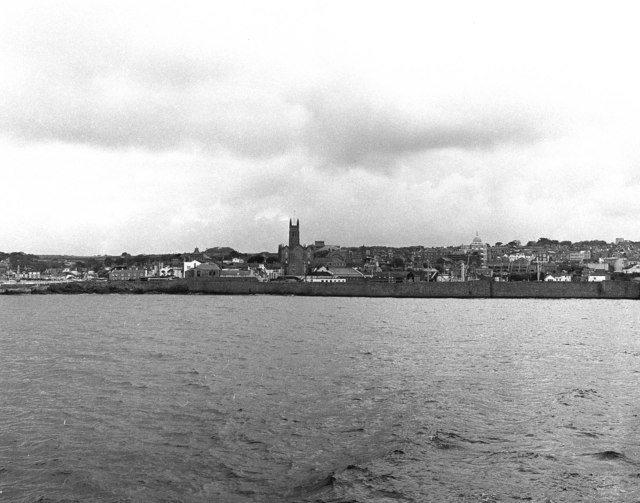 Penzance from the sea