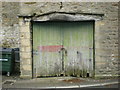 Barn door near the Maypole Inn