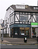 SE1539 : corner house Sandwich Shop - Cliffe Avenue by Betty Longbottom