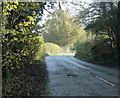 2009 : Minor road between Chantry and Whatley