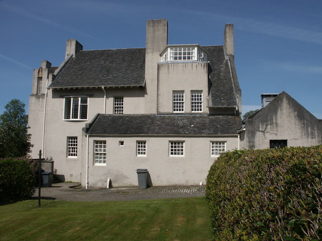 The back of The Hill House, Helensburgh © Anthony O'Neil cc-by-sa/2.0 ...