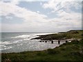 Sewage discharge pipeline from the Ballyhornan sewage works