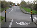 Old alignment of A452 near Chesford Bridge