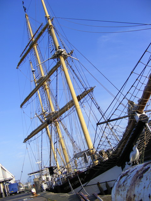 TS Pelican of London in Weymouth Harbour