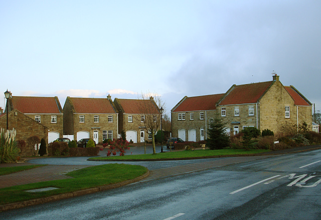 New housing in Stainton