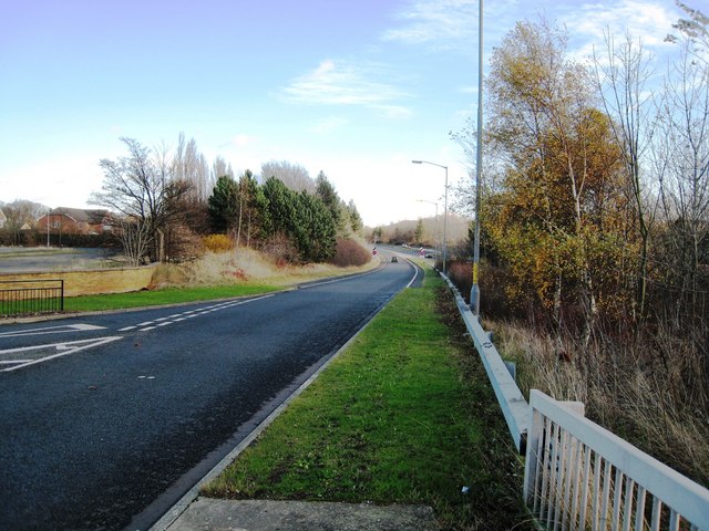 Entry slip road from A172 onto east-bound A174(T)