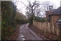 Restricted byway on Freight Lane