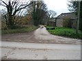 Crossroads near Grange Hill Farm