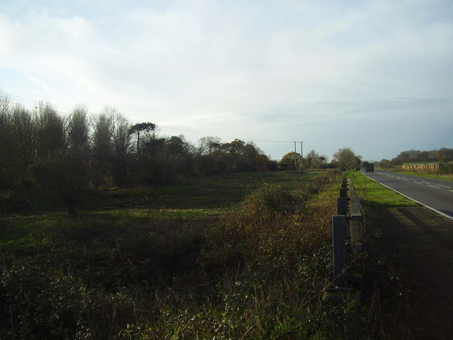 Site of Earsham Bomb siding
