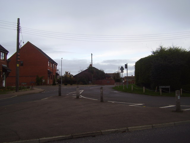 Site of Harleston station level crossing