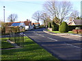 TM2972 : B1117 Station Road, Laxfield by Geographer