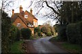 Houses and entrances, Grove Lane, Ashow