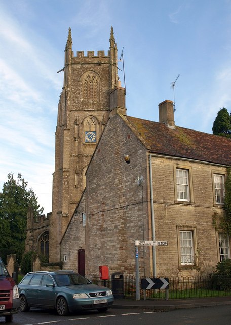 Church and house, Kilmersdon © Derek Harper cc-by-sa/2.0 :: Geograph ...