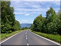 A886 heading towards Loch Fyne