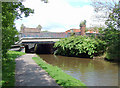 SJ8746 : Trent and Mersey Canal, Stoke-on-Trent, Staffordshire by Roger  D Kidd