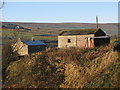 Old railway goods van and barn near Rookhope village (2)