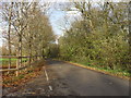 Road through Hannington Wick