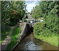 SJ8746 : Stoke Locks No 39 near Etruria by Roger  D Kidd