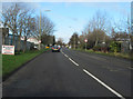 Road through industrial estate from the Weston road junction