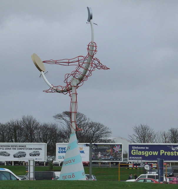 sculpture © Thomas Nugent Geograph Britain and Ireland