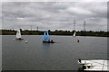 TQ5784 : Sailing Lake at Stubbers by terry joyce
