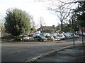 Car park at the bottom of Station Approach