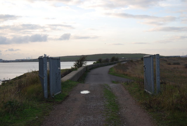 Gates on the Rainham to Purfleet Path