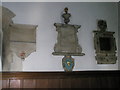 Memorial in the chancel at St Peter and St Paul Godalming