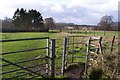 Kissing Gate on Greensand Way near Loudan Cottages