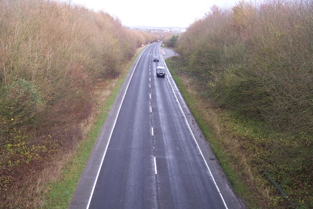 A28 Ashford Road towards Ashford