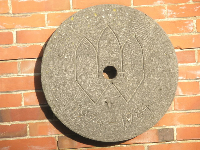 Commemorative stone in Bridge Street