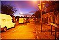 Tennyson Avenue after sunset