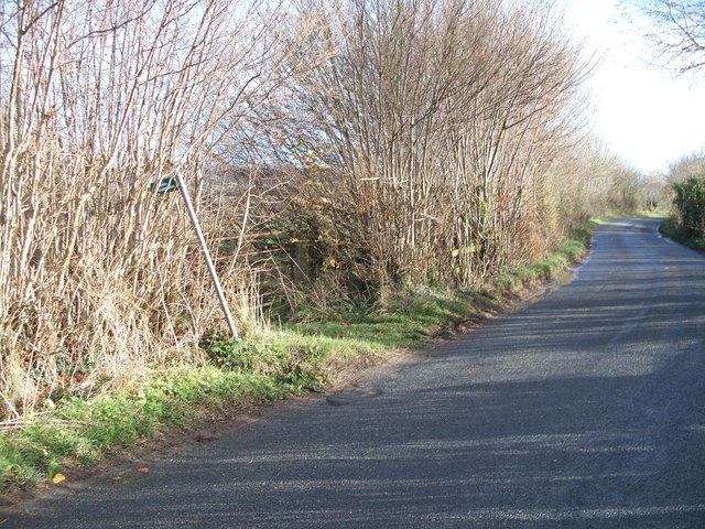 Start of the footpath