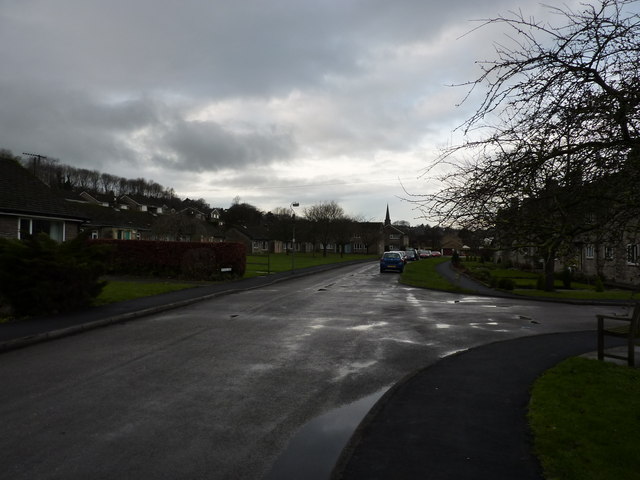 Junction of Wyedale Drive and Holywell, Bakewell