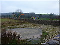 Playground and pond, Calver