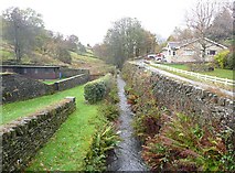 SE1407 : The River Ribble downstream of Dover Road, Cartworth by Humphrey Bolton