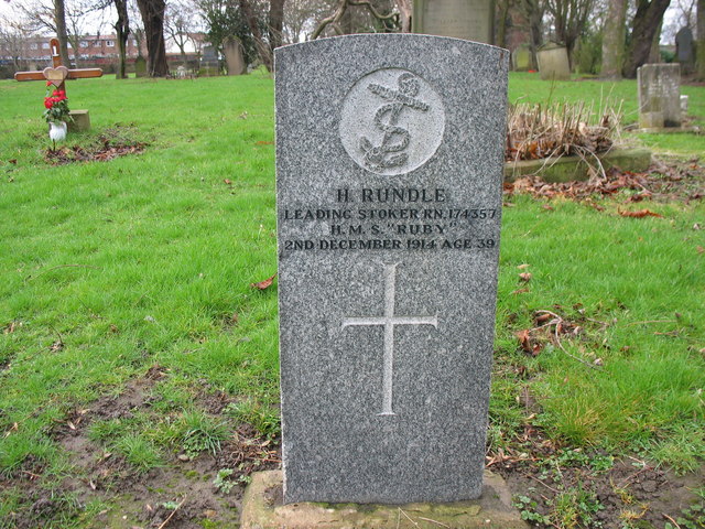 Commonwealth War Grave in Jarrow Cemetery (WW1-39)