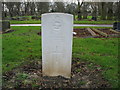 NZ3364 : Commonwealth War Grave in Jarrow Cemetery (WW2-04) by Vin Mullen