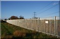 Boundary fence, Kingsnorth Power Station