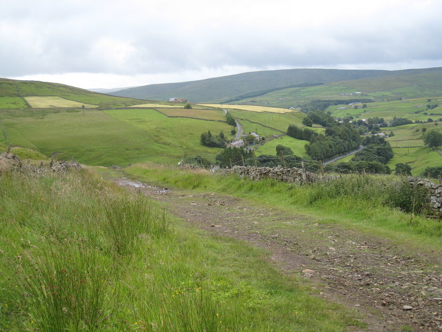 Track from Cowshill to Burtree Fell