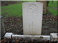 NZ3364 : Commonwealth War Grave in Jarrow Cemetery (WW2-26) by Vin Mullen