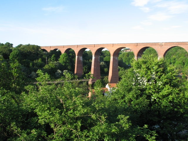 Abandoned Railway Viaduct over the River Esk at Whitby