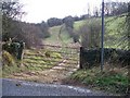 Start of the bridleway