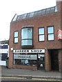 Barber shop in Godalming High Street