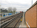 Approaching Greenwich station, Docklands Light Railway